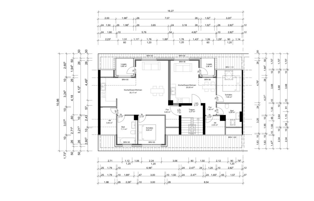 image006 Grundriss von Dachgeschoss Ausbauten Datteln