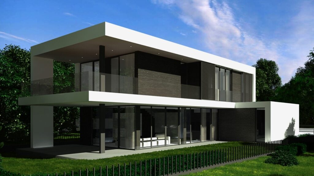 IMG_3027 Luxusvilla in Düsseldorf Außenansicht