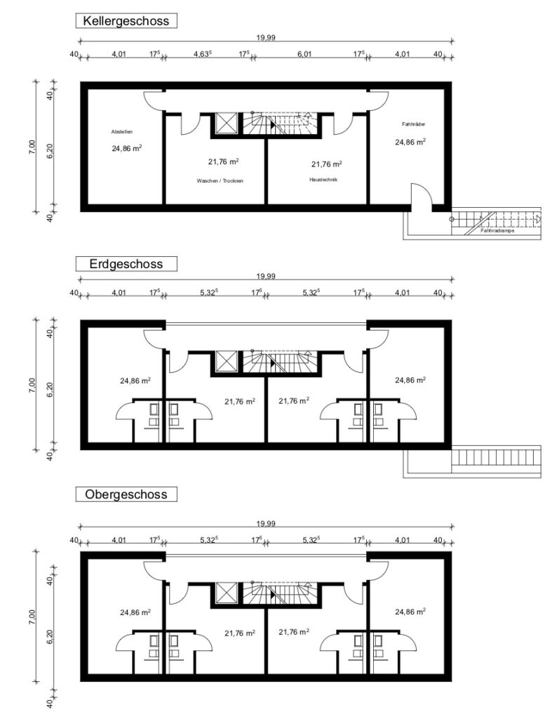 Kassel-1.1 Grundrisse für Studentenwohnungen in Kassel