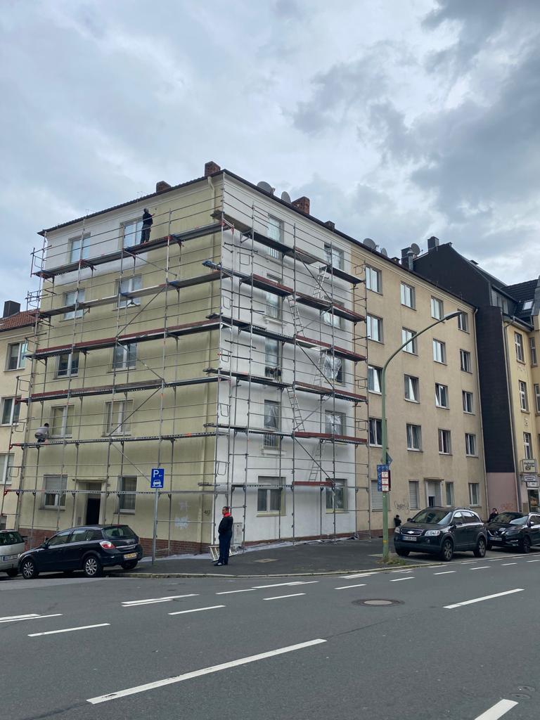Projekt Borsigstr .31 Nachher 1 Bauprojekt in Hagen während der Sanierung
