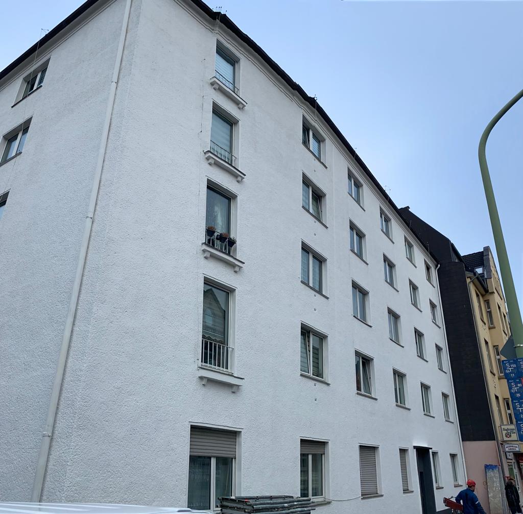 Projekt Borsigstr .31 Nachher 2 Seitenansicht eines Kernsaniertem Mehrfamilienhaus in Hagen Wehringhausen