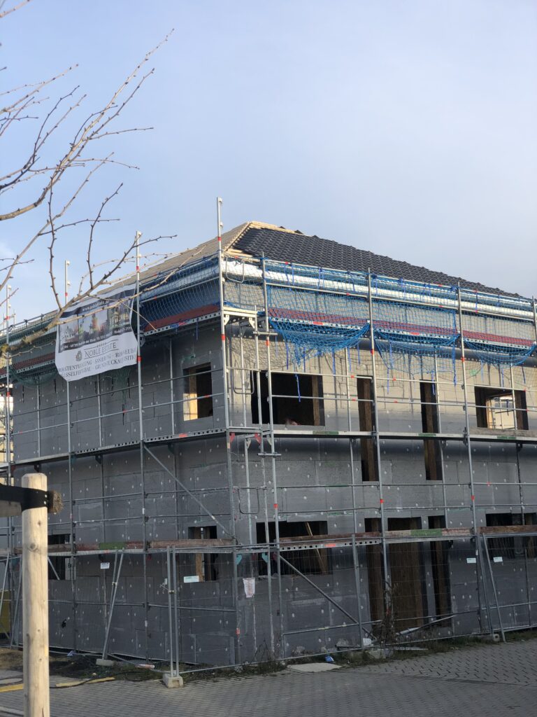 IMG_6588 Bauarbeiten einer Stadtvilla in Dortmund